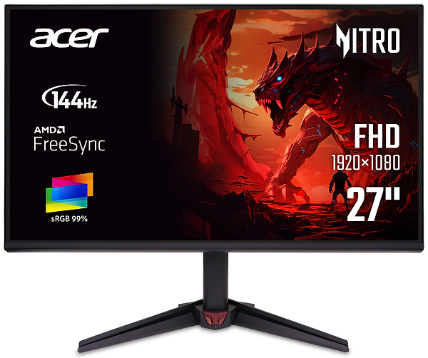 Фото - Монітор Acer Nitro VG270P6bmipx (UM.HV0EE.601)