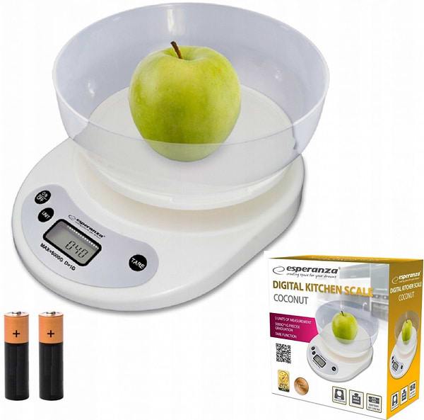 Фото - Ваги кухонні Esperanza Scales EKS007