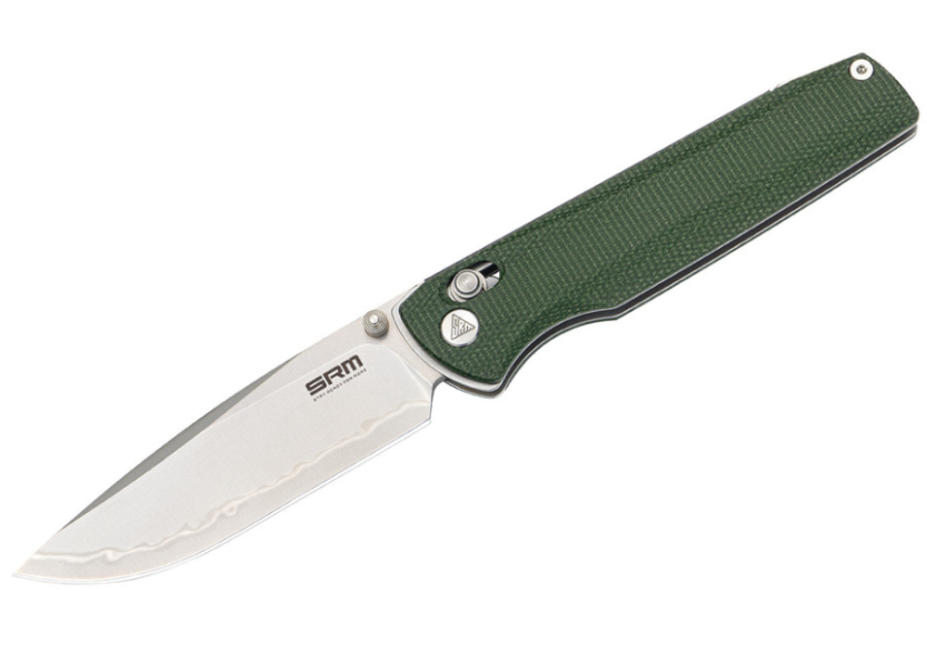 Нож туристический SRM Terrier 258L-MG2 Green