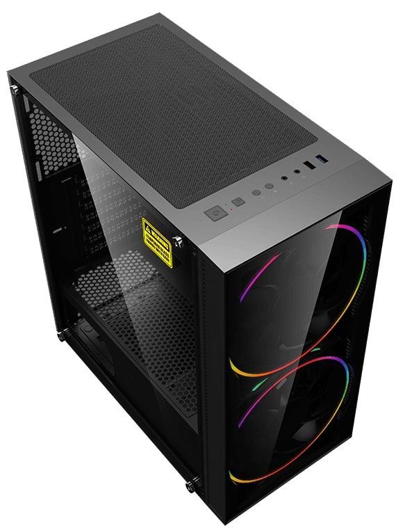 Фото - Корпус Gamemax ATX без блока живлення Black Hole