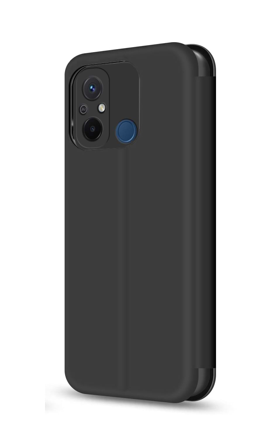 Чохол для смартфону MAKE for Xiaomi Redmi 12C Flip Black (MCP-XR12CBK) - Фото 1