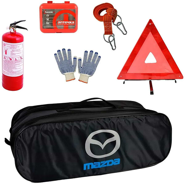 Фото - Набір для авто Poputchik Mazda легковий чорна (01-074-Л)