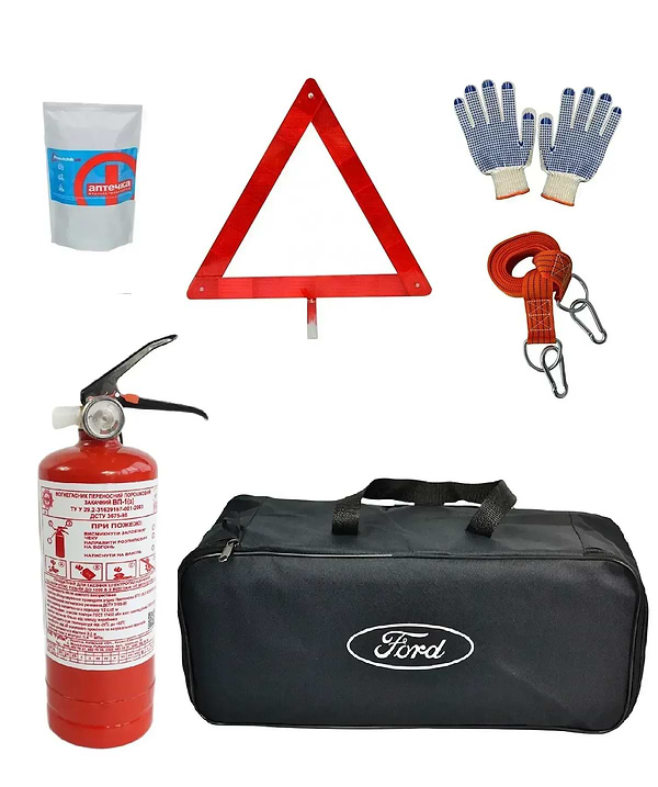 Фото - Набор для авто Poputchik Базовый Ford Черная (01-146-IS)