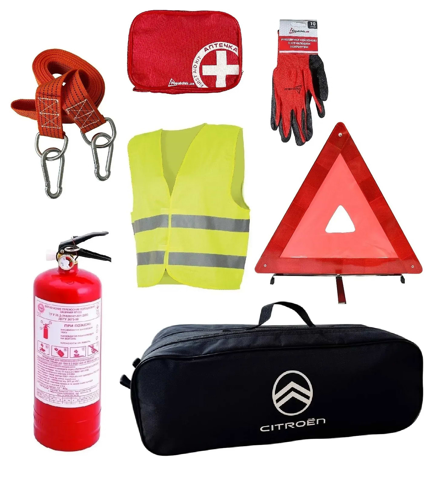 Набір для авто Poputchik Citroёn NEW кросовер Чорна (01-223-IS)