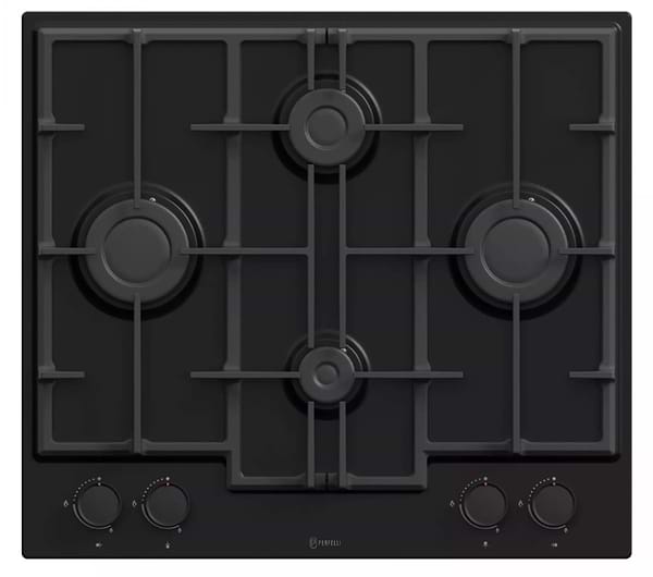 Фото - Варильна поверхня газова Perfelli PERLA M60C NERO