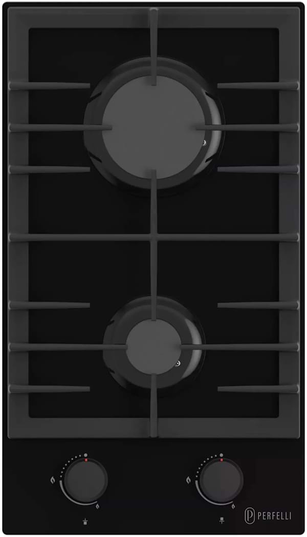 Фото - Варочная панель газовая Perfelli DIAMOND G39C NERO