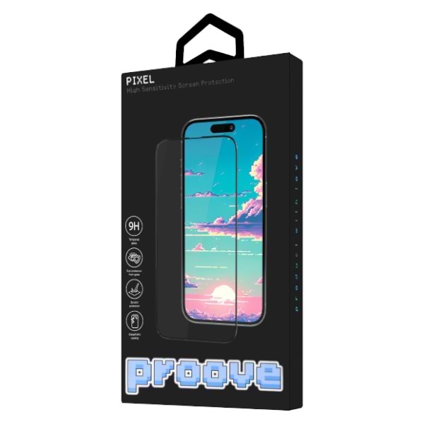 Фото - Захисне скло для смартфону Proove Pixel iPhone 16 Pro Max Black (PGPPXI16PM01)