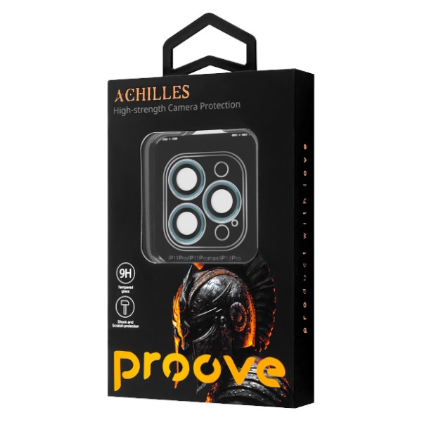 Фото - Защитное стекло для смартфона Proove для камеры Achilles iPhone 11 Pro/11 Pro Max/12 Pro Green (CPPAIP12P015)