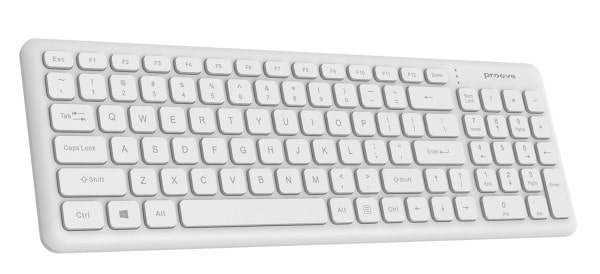 Фото - Клавіатура бездротова Proove Classic Code white (KBCD00003002)
