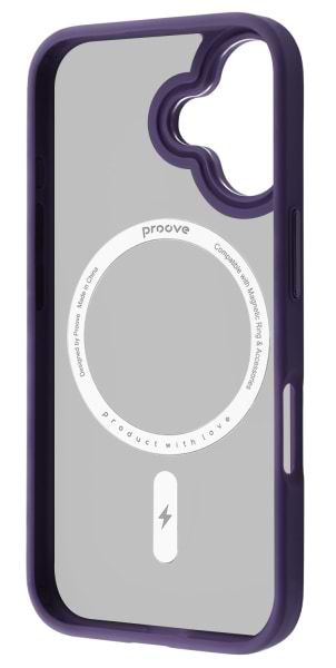 Фото - Чохол для смартфону Proove Essence Case with Magnetic Ring iPhone 16 Deep Purple (PCECIP160004)