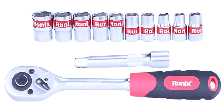 Набор торцевых головок Ronix 1/2" 12 шт. (RH-2643)