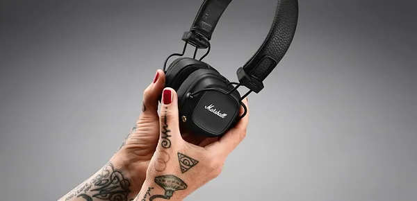 Фото - Навушники накладні бездротові Marshall Major IV Bluetooth Black (1005773)