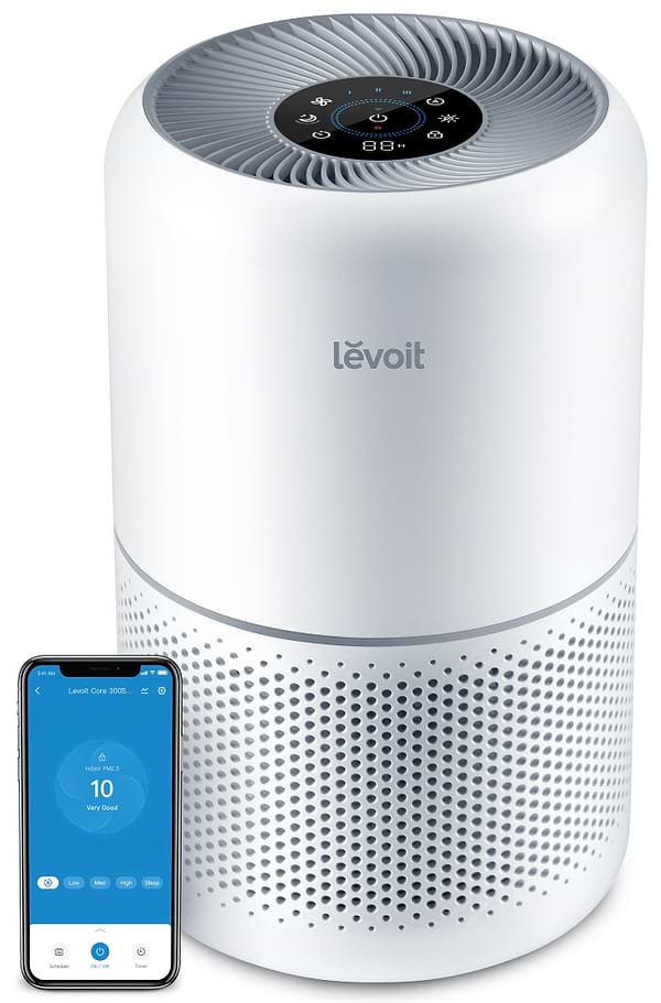 Фото - Очищувач повітря Levoit Smart Air Purifier Core 300S White (HEAPAPLVSEU0073)