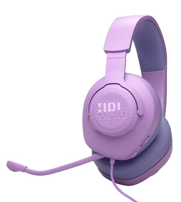Фото - Гарнітура дротова ігрова JBL Quantum 100M2 Purple (JBLQTUM100M2PUR)
