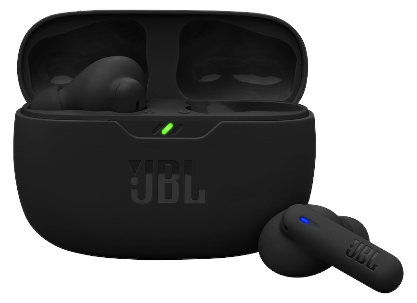 Навушники-вкладиші бездротові TWS JBL Wave Beam 2 Black (JBLWBEAM2BLK) - Фото 1