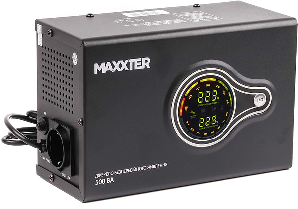 Фото - Источник бесперебойного питания Maxxter MX-HI-PSW500-01