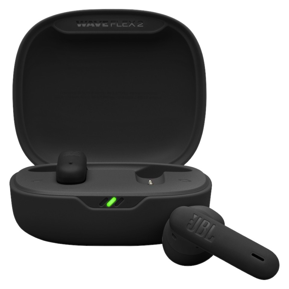 Навушники-вкладиші бездротові TWS JBL Wave Flex 2 Black (JBLWFLEX2BLK) - Фото 1