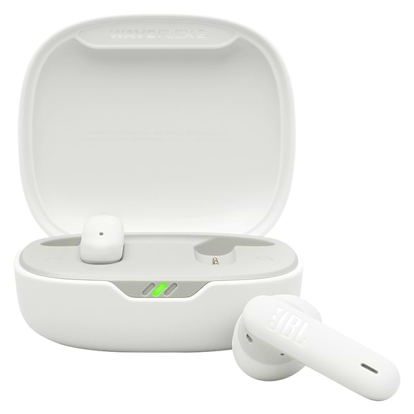 Фото - Навушники-вкладиші бездротові TWS JBL Wave Flex 2 White (JBLWFLEX2WHT)