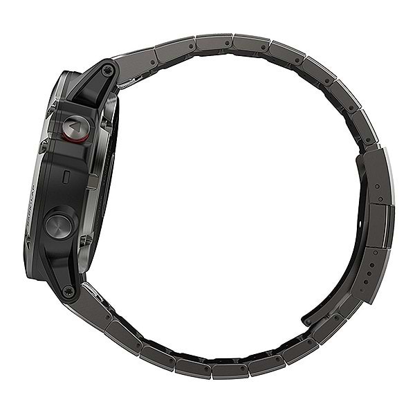 Фото - Смарт-часы Garmin Fenix 5X Slate Gray Sapphire with Metal Band (010-01733-03)