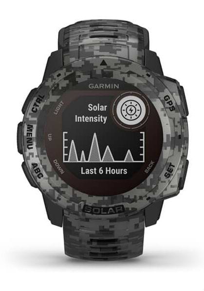 Фото - Смарт-годинник Garmin Instinct Solar Camo Edition Graphite Camo (010-02293-05)