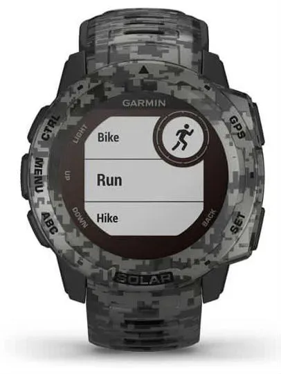 Фото - Смарт-годинник Garmin Instinct Solar Camo Edition Graphite Camo (010-02293-05)