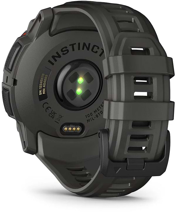 Фото - Смарт-часы Garmin Instinct 3, 50mm, Solar, Black Bezel with Charcoal Band (010-02935-00)