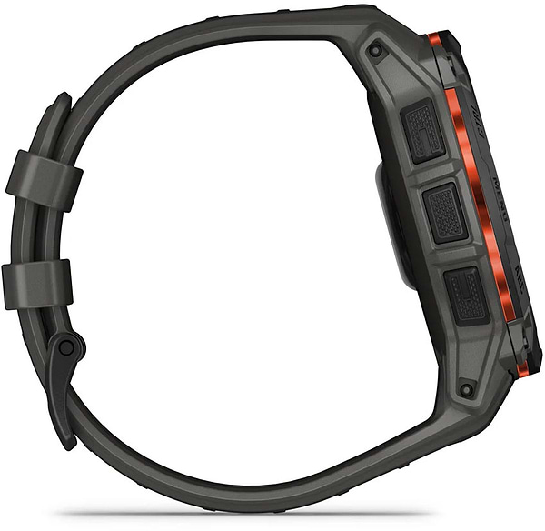 Фото - Смарт-часы Garmin Instinct 3, 50mm, Solar, Black Bezel with Charcoal Band (010-02935-00)