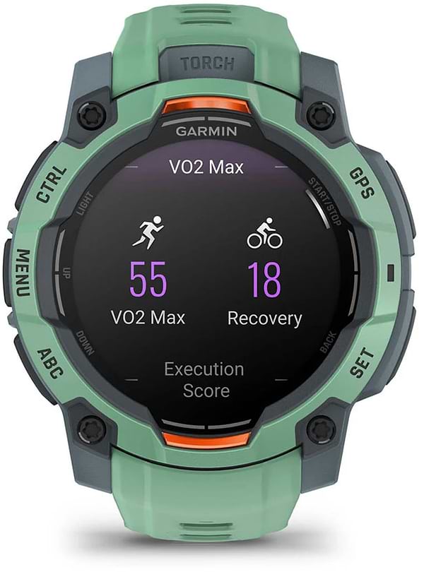 Фото - Смарт-годинник Garmin Instinct 3, 45mm, AMOLED, Neo Tropic Bezel w/Neo Tropic Band (010-02936-01)