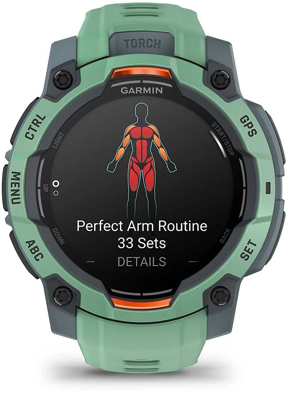 Фото - Смарт-годинник Garmin Instinct 3, 45mm, AMOLED, Neo Tropic Bezel w/Neo Tropic Band (010-02936-01)
