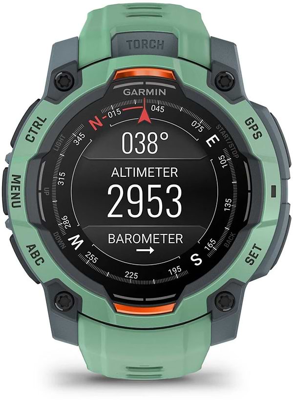 Фото - Смарт-годинник Garmin Instinct 3, 45mm, AMOLED, Neo Tropic Bezel w/Neo Tropic Band (010-02936-01)