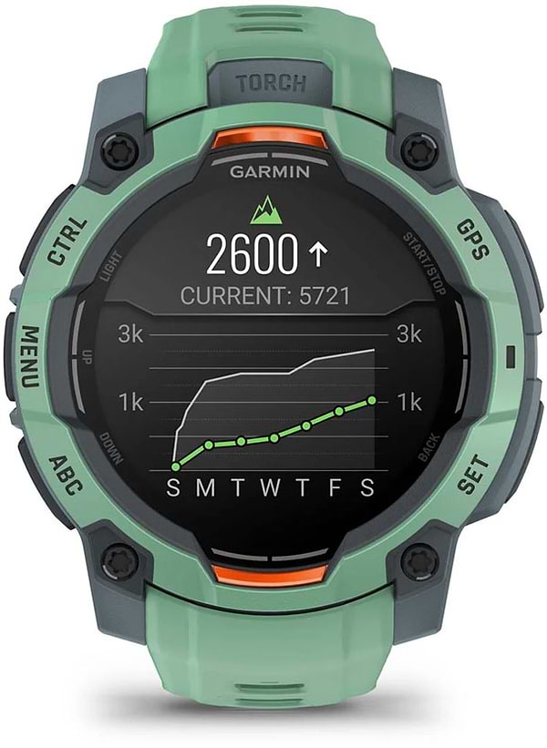 Фото - Смарт-годинник Garmin Instinct 3, 45mm, AMOLED, Neo Tropic Bezel w/Neo Tropic Band (010-02936-01)