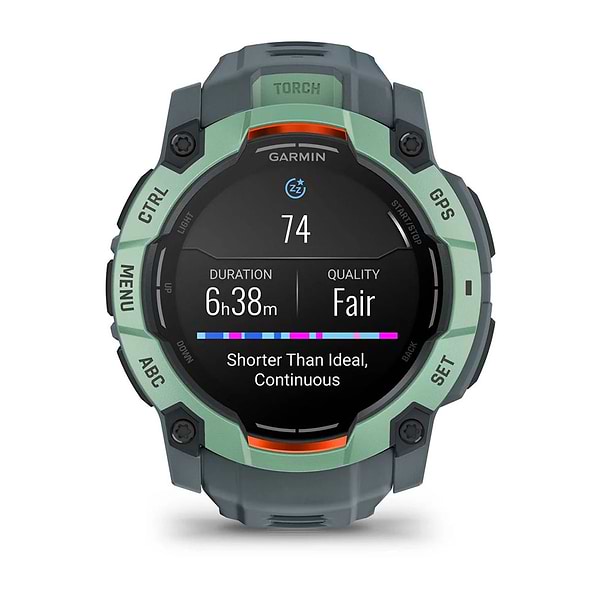 Фото - Смарт-часы Garmin Instinct 3, 50mm, AMOLED, Neotropic Bezel with Twilight Band (010-03020-01)