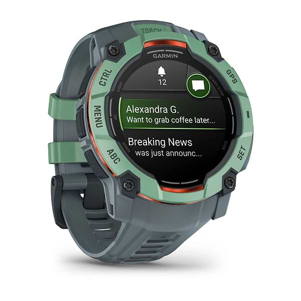 Фото - Смарт-часы Garmin Instinct 3, 50mm, AMOLED, Neotropic Bezel with Twilight Band (010-03020-01)