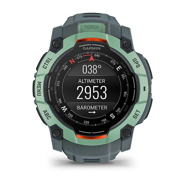 Фото - Смарт-часы Garmin Instinct 3, 50mm, AMOLED, Neotropic Bezel with Twilight Band (010-03020-01)
