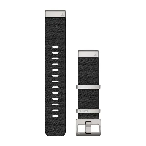 Ремінець для смарт-годинника Garmin MARQ QuickFit 22m Jacquard Weave Nylon Strap Black (010-12738-21)