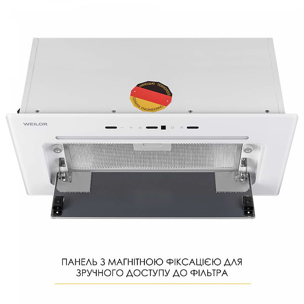 Фото - Вытяжка встраиваемая Weilor LUMINA WBG 68 WHITE