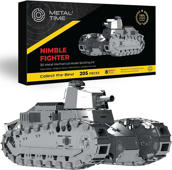 Фото - Металлический конструктор Metal Time Nimble Fighter (MT010) Фото - Металлический конструктор Metal Time Nimble Fighter (MT010)
