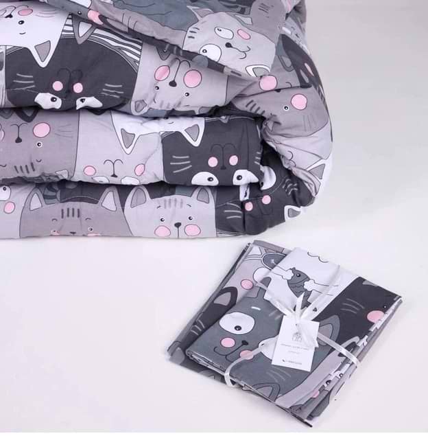 Ковдра літня двоспальна MirSon антиалергенна №256 Сolor Fun Line 17-0543 Hendri Thinsulate 172х205 + нав. 2 шт. (2200010854930)