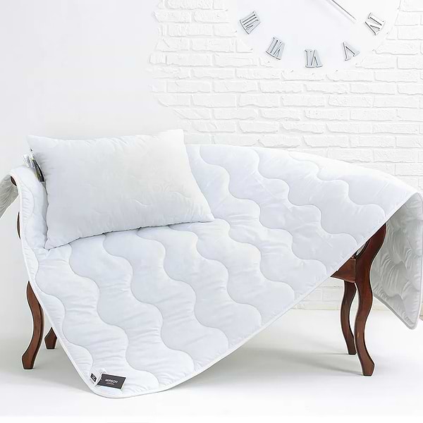 Фото - Подушка стандартная MirSon BamBoo №1612 Eco Light White (2200002647243)