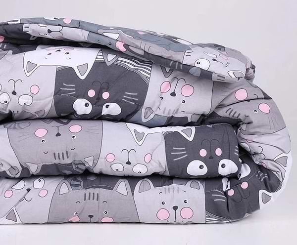 Фото - Ковдра зимова двоспальна MirSon антиалергенна №273 Сolor Fun Line 17-0543 Hendri з евкаліптовим волокном 172х205 + нав. 2 шт. (2200010859942)