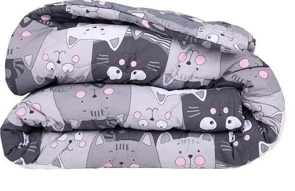 Фото - Ковдра зимова двоспальна MirSon антиалергенна №273 Сolor Fun Line 17-0543 Hendri з евкаліптовим волокном 172х205 + нав. 2 шт. (2200010859942)