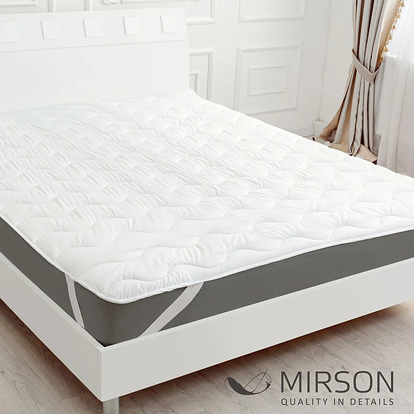 Фото - Наматрацник MirSon Eco Light №1715 Wool White 150x200 см (2200002888905)
