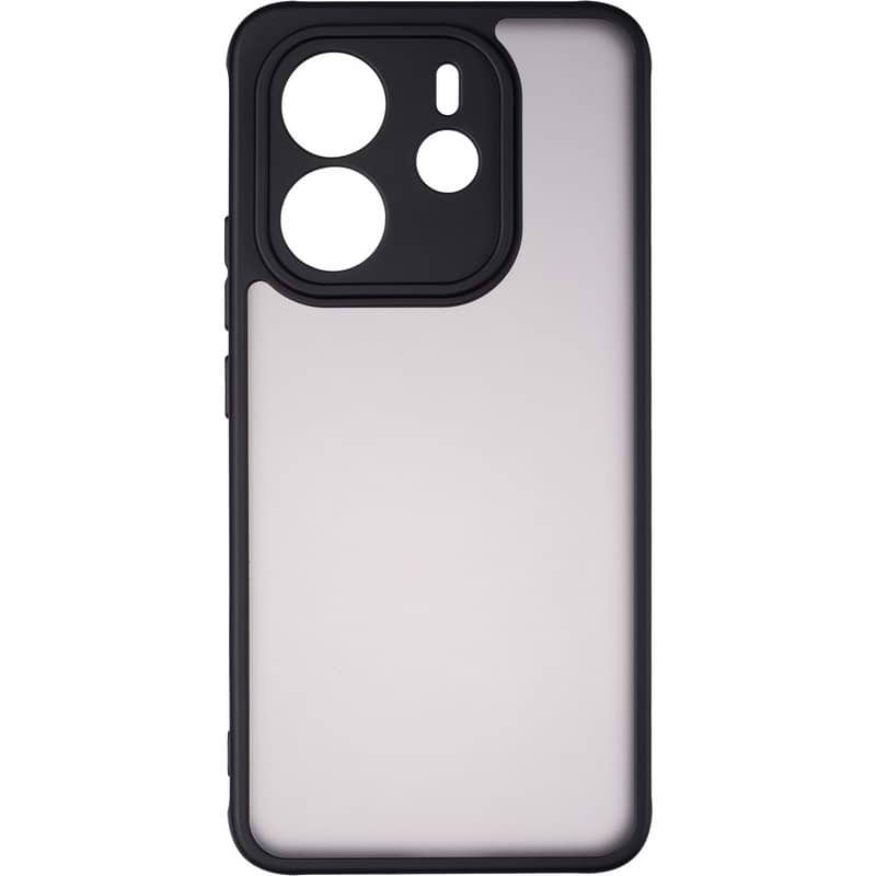 Чохол для смартфону Gelius Shadow Case (camera protection) for Xiaomi Redmi Note 14 Pro 5G Matte Black (101078) - Фото 1