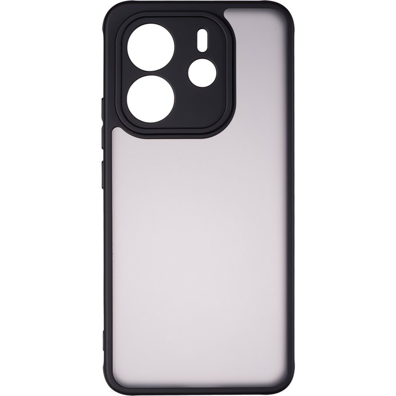 Чехол для смартфона Gelius Shadow Case (camera protection) for Xiaomi Redmi Note 14 Pro Plus Matte Black (101079) - Фото 1