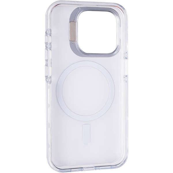Фото - Чехол для смартфона Gelius Sofi Case Camera stand (MagSafe) for Iphone 15 Pro White (101093)