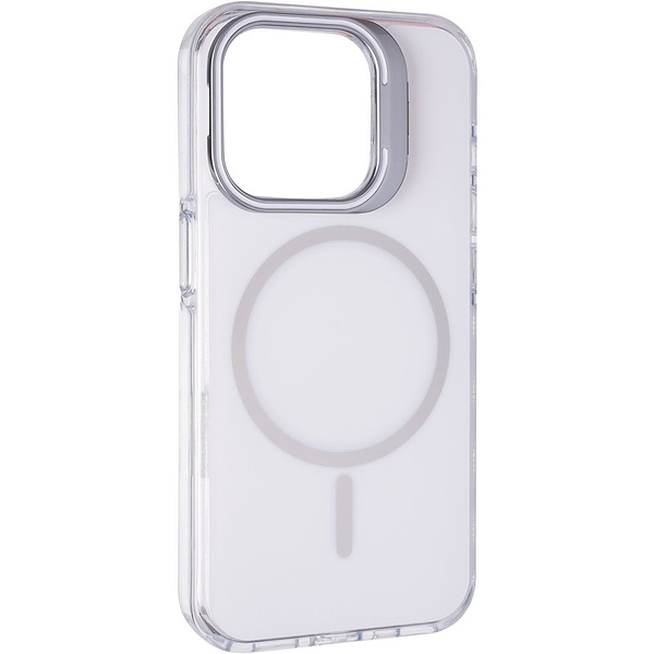 Фото - Чехол для смартфона Gelius Sofi Case Camera stand (MagSafe) for Iphone 15 Pro White (101093)