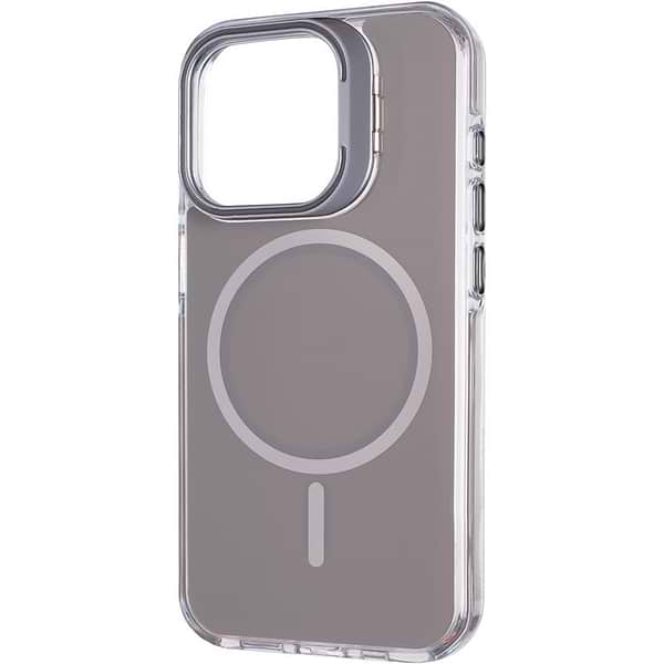 Фото - Чохол для смартфону Gelius Sofi Case Camera stand (MagSafe) for Iphone 16 Pro Max Grey (101107)