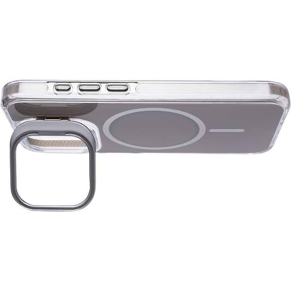 Фото - Чохол для смартфону Gelius Sofi Case Camera stand (MagSafe) for Iphone 16 Pro Max Grey (101107)