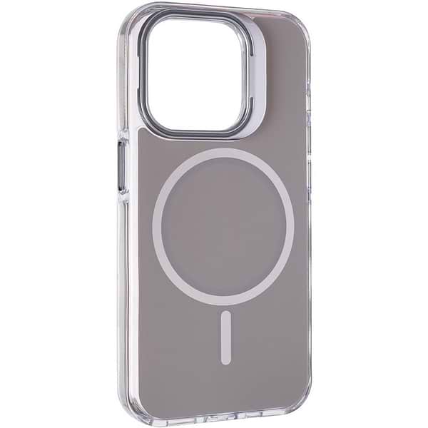 Фото - Чохол для смартфону Gelius Sofi Case Camera stand (MagSafe) for Iphone 16 Pro Max Grey (101107)