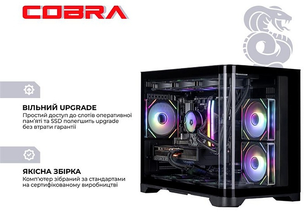 Фото - Системный блок Cobra Gaming (A98X3D.64.S20.56T8.21745)